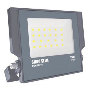 CENTURY REFLEKTOR LED SIRIO SLIM ČERNÝ 20W 4000K 1800Lm 110d 160x29x147mm IP66 CEN SRS-209540