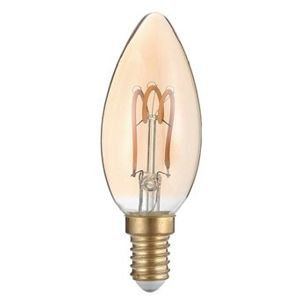 ACA LIGHTING CZECH s.r.o. ACA svíčková Spiral filament Amber LED 3W E14 2700K 230V