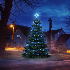 DecoLED LED světelná sada na stromy vysoké 3-5m, modrá
