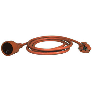 EMOS Prodlužovací kabel - spojka 25m oranžový 1901012500