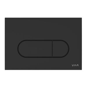 Ovládací tlačítko VitrA Root Round plast černá 740-2211