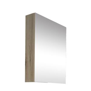 Zrcadlová skříňka SAT B-Way 60x75 cm lamino dub BWAY60CABOAK