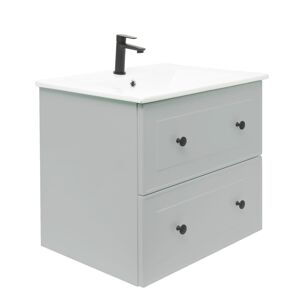Koupelnová skříňka s umyvadlem Naturel Forli 60x45x46 cm šedá mat FORLI60GMU