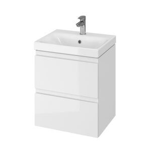 Koupelnová skříňka pod umyvadlo Cersanit Moduo 49,4x57x39,7 cm bílá lesk S929-012
