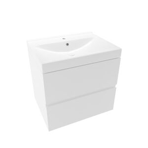Koupelnová skříňka s umyvadlem Naturel Verona 60x50x45,5 cm bílá mat VERONA60BMU1