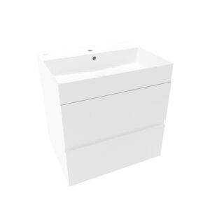 Koupelnová skříňka s umyvadlem Naturel Verona 60x50x45,5 cm bílá mat VERONA60BMU2