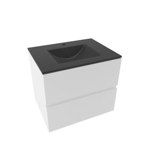 Koupelnová skříňka s umyvadlem Naturel Verona 60x50x45,5 cm bílá mat VERONA60BMU4
