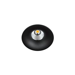KOHL LIGHTING KOHL-Lighting LUXO IP65 zapuštěné svítidlo s rámečkem pr.85 mm černá 38° 12W CRI 80 3000K Non-Dimm