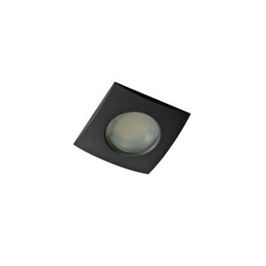 Stropní zápustné bodové svítidlo AZzardo Ezio black AZ0812 MR16/GU10 1x7W IP54 9cm černé