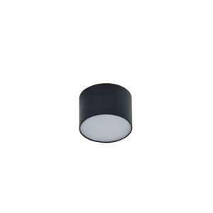 LED Stropní a nástěnné svítidlo AZzardo Monza R 8 black 4000K AZ2254 5W 590lm 4000K IP20 8cm černé
