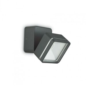 LED Venkovní nástěnné svítidlo Ideal Lux Omega Square AP1 antracite 172514 antracitové 4000K IP54