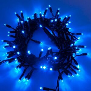 Xmas King XmasKing LED řetěz 10m 120 MAXI LED propojitelné PROFI 2-pin venkovní, modrá