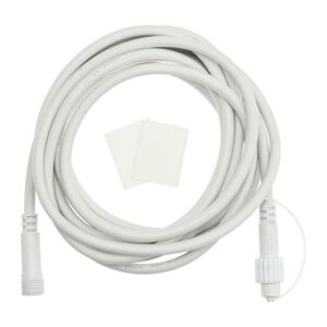 Xmas King XmasKing Prodlužovací kabel pro LED vánoční osvětlení PROFI 2-pin, bílá 5m